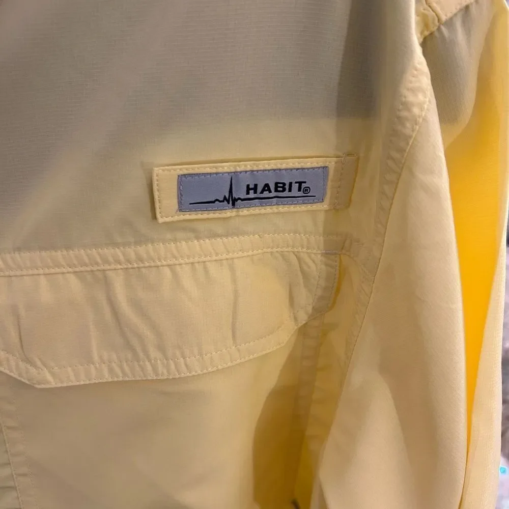 Habitat Wind breaker style button up shirt - Picture 3 of 8